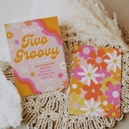 Två inbjudningar till Groovy Birthday | Groovy Bir