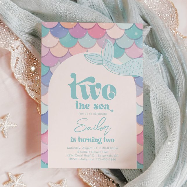 Två inbjudningar till Sjöjungfrun till sjöss (Skapare uppladdad)