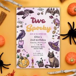 Två inbjudningar till taloky Cute Halloween 2:a fö