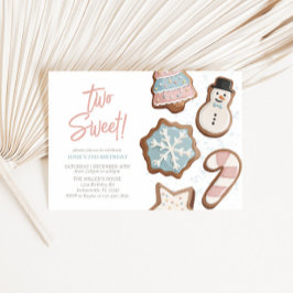 Två inbjudningar till vinterfödelsedag