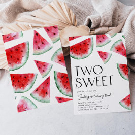Två inbjudningar till Watermelon Birthday