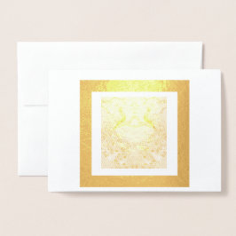 Två indiska blå påfåglar foliekort folierat kort