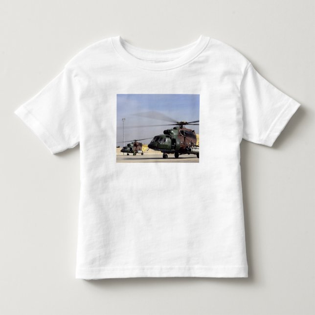 Två irakiska Mi-17 Hip-helikoptrar Tee (Framsida)