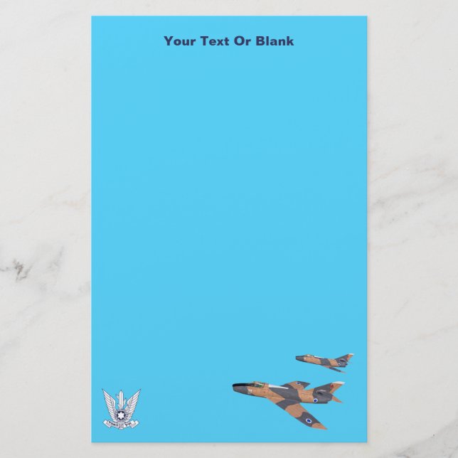 Två israeliska Toppen Mystères Brevpapper (Framsida)