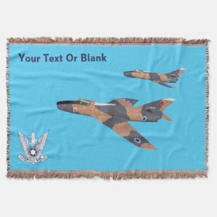 Två israeliska Toppen Mystères Filt