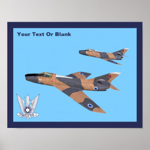 Två israeliska Toppen Mystères Poster