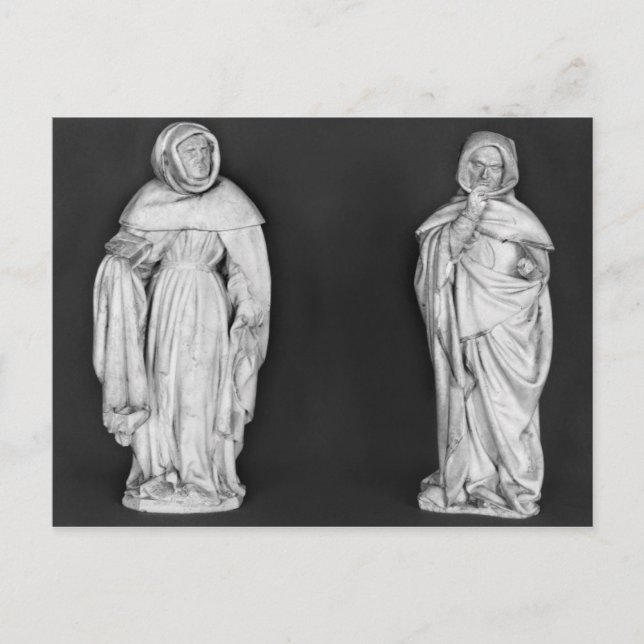 Två journalister vykort (Framsida)