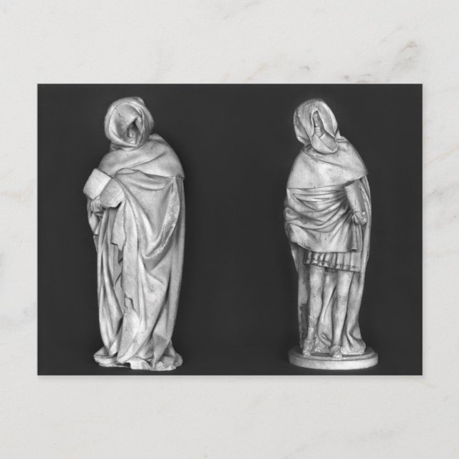 Två journalister vykort (Framsida)