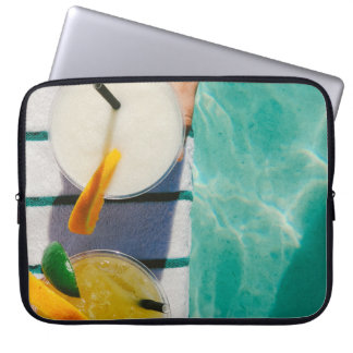 Två juicer kopp laptop fodral