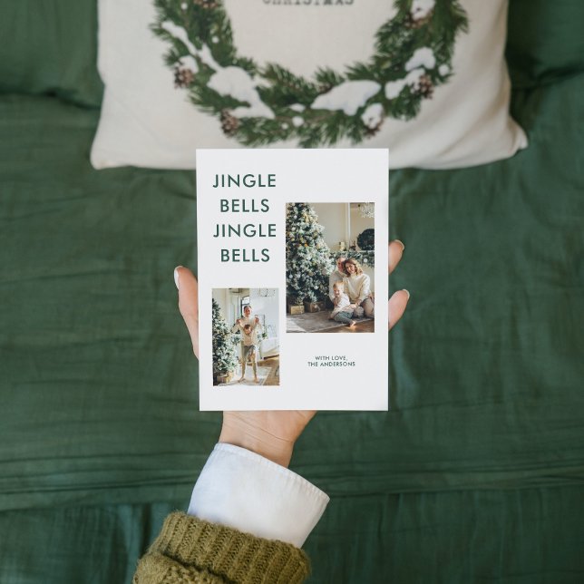 Två julfoto | Jingle Klockor Jingle Klockor (Skapare uppladdad)