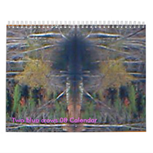 Två kalender för blåttkråkor 08