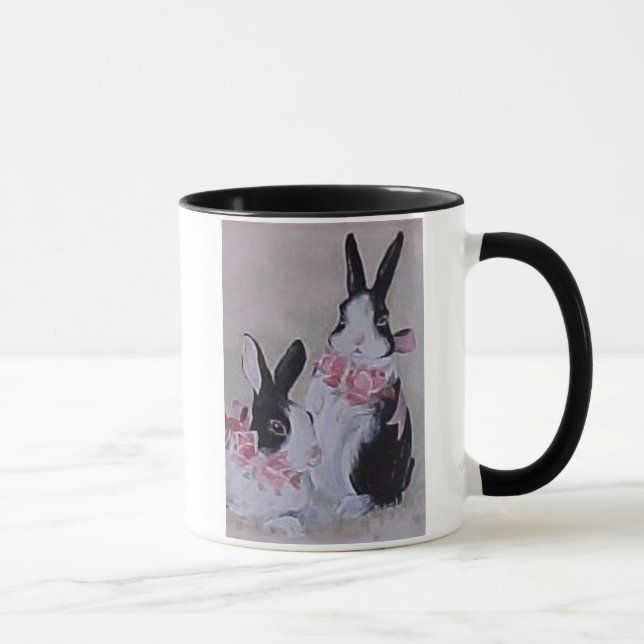 Två kaniner mugg (Höger)