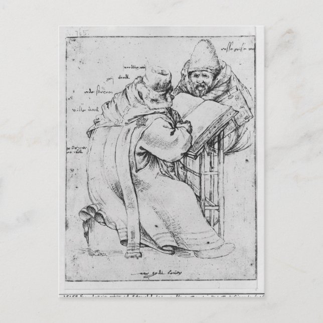 Två kaniner vykort (Framsida)