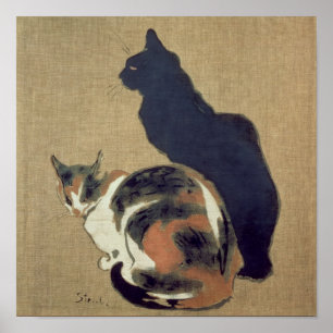 Två katter, 1894 poster
