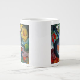 Två katter, Franz Marc 1912 Jumbo Mugg