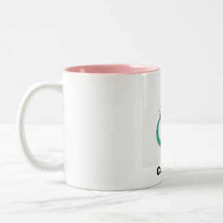 Två katter i Kärlek i Illustration Mugg