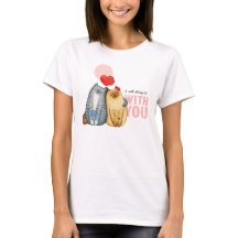 Två katter med hjärtklappning och romantik