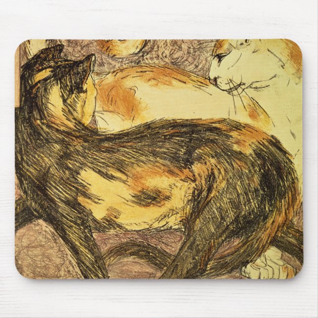 Två katter musmatta (Framsidan)