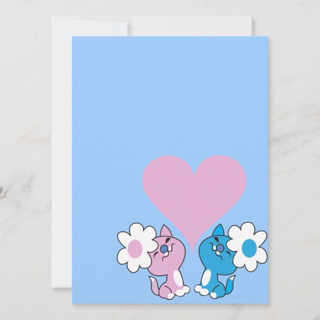 Två kattungar i kärlek (Framsida)