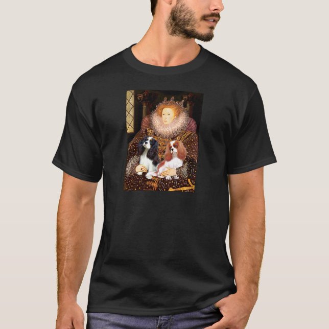 Två kavaljerer / Drottning Tee (Framsida)