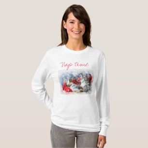 Två kittens avlossningstid t shirt