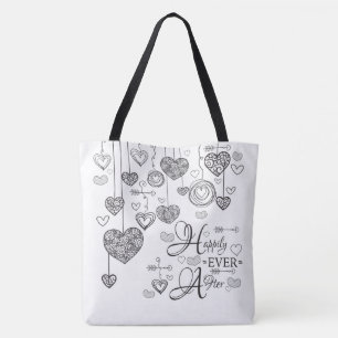 Två klonade lyckligtvis efter Tote Bag Tygkasse