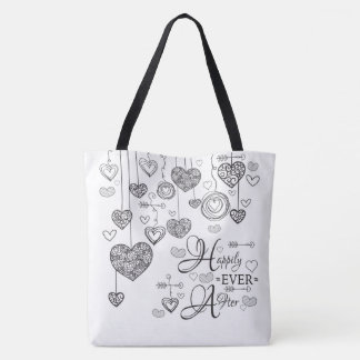 Två klonade lyckligtvis efter Tote Bag Tygkasse