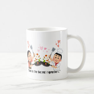 Två kockar - Kärlek är den hemliga ingrediensen Kaffemugg