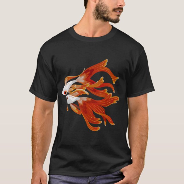 Två kometer t shirt (Framsida)