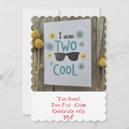 Två Kool, två Roligtar Tack Kort