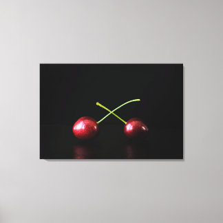 Två körsbär 36x24 (90x60cm) waca canvastryck