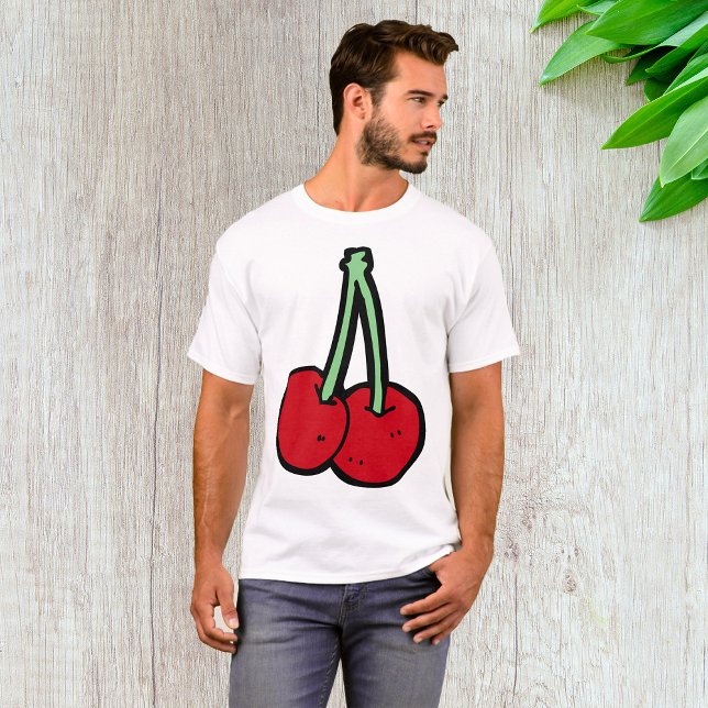 Två körsbär t shirt (Skapare uppladdad)
