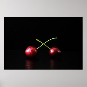 Två körsbärsvapen poster