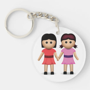 Två kvinnainnehavhänder Emoji