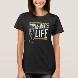 Två kvinnor från Baby Syskon Pregnant Citot Pun T Shirt