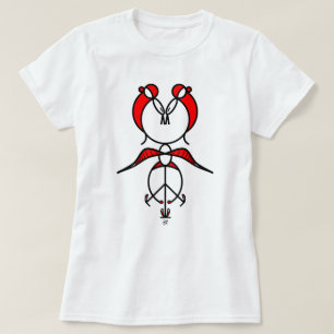 Två kyss t shirt