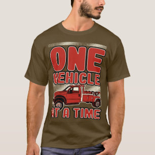 Två Lastbil en Fordon i taget T Shirt