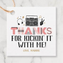 Två Legit att avsluta andra födelsedagen-Tacken Gåvor Etiketter