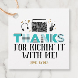 Två Legit att avsluta andra födelsedagen-Tacken Gåvor Etiketter