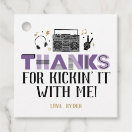 Två Legit att avsluta andra Tacken på födelsedagen Gåvor Etiketter