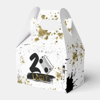 Två Legit att avsluta födelsedag Presentaskar