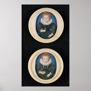 Två liten flicka, 1590 poster