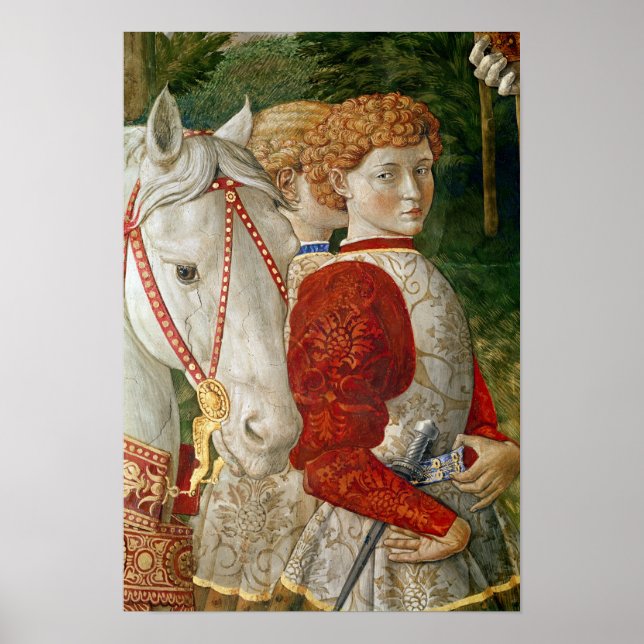 Två Liveried Attendants och Lorenzo-chefen Poster (Framsidan)