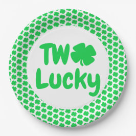 Två Lucky St patrick's day 2:a födelsedagen