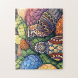 Två Lycklig Quail Pussel