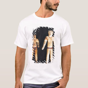 Två Male Statuettes, Recuay kultur T-shirt