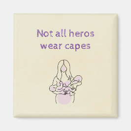 Två Mammor är Heros Magnet