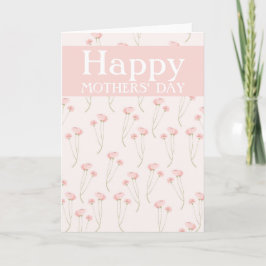 Två Mammor Lycklig Gay Mors dag Flowers Kort