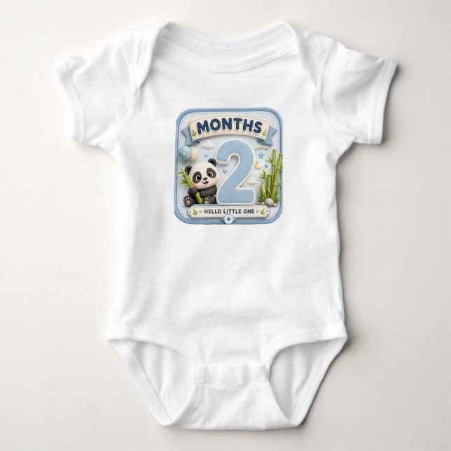 Två månaders under  t shirt (Framsida)