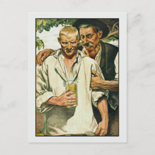 Två Manar av Richard Schaupp Fine Art Gay Vykort